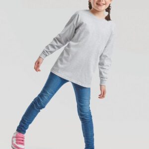 T-shirt enfant manches longues Valueweight (61-007-0)