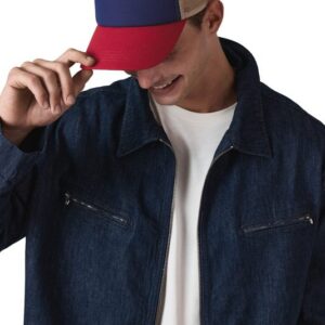 Casquette trucker 5 panneaux en coton canvas - K-up Gold Label