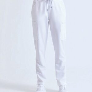 Pantalon cargo stretch femme