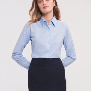 Chemise femme manches longues Oxford