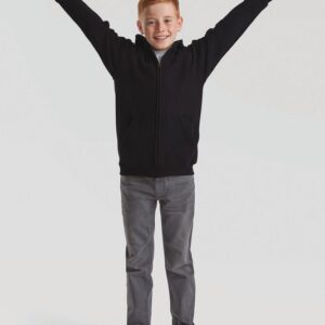 Sweat-shirt enfant zippé capuche Classic (62-045-0)