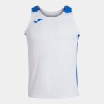 Blanc / Bleu roi