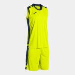 JAUNE FLUO/BLEU MARINE