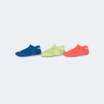 Bleu / Vert citron / Corail