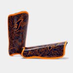 Bleu marine / Corail