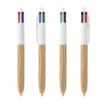 Blanc / Bois naturel