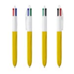 Blanc / Bois jaune