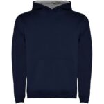 Bleu marine / Gris chiné