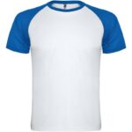 Blanc / Bleu royal