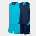 Turquoise fluo / Bleu marine