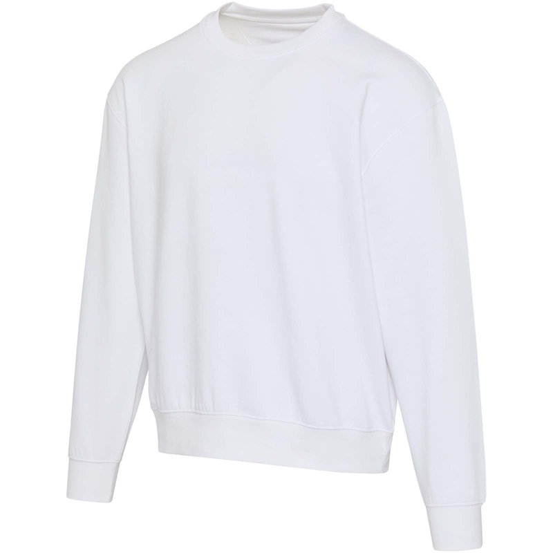 Pull unisexe OCS en coton bio oversize à col rond Boris de 280 g/m2