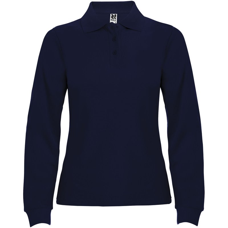 Polo de 220 g/m² Estrella à manches longues pour femme