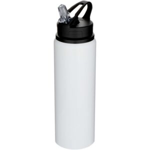 Bouteille d’eau Fitz de 800 ml en acier inoxydable recyclé certifié RCS à simple paroi