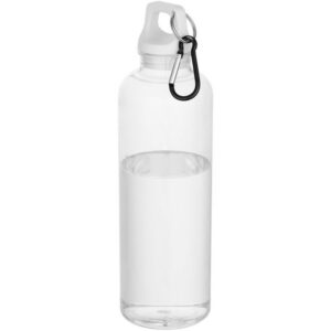 Bouteille d’eau Oregon de 750 ml en plastique recyclé certifié RCS avec mousqueton