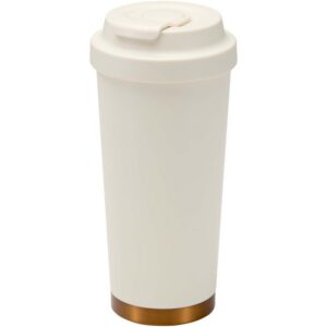 Gobelet isotherme à double paroi en acier inoxydable recyclé RCS Hampton, 480 ml
