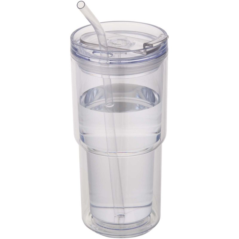 Gobelet en plastique à double paroi Archer de 480 ml