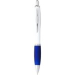 Blanc / Bleu royal