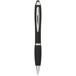 Stylo bille stylet coloré avec grip noir Nash (encre noire)
