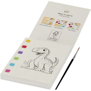 Livre de coloriage Quell et set de crayons pinceaux à eau