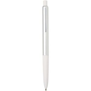 Stylo à bille Soffit en aluminium recyclé, à mécanisme à clic et anodisé (encre bleue)