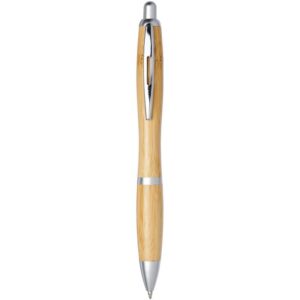 Stylo bille en bambou Nash (encre bleue)