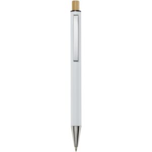 Stylo bille en aluminium recyclé Cyrus (encre bleue)