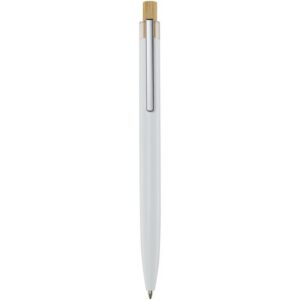 Stylo bille en aluminium recyclé Nooshin (encre bleue)