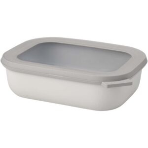 Mepal Cirqula 1 000 ml, saladier rectangulaire à plusieurs compartiments