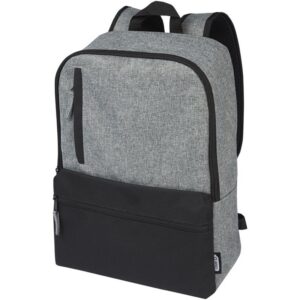 Sac à dos pour ordinateur portable Reclaim 15" recyclé GRS bicolore de 14 L