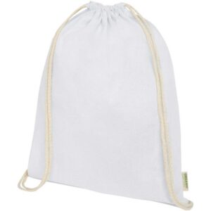 Sac refermable à cordon Odisha de 5 L bio certifié OCS 140 g/m²