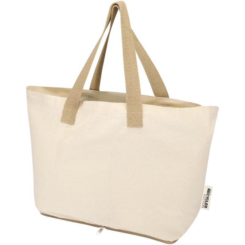 Sac shopping Sierra pliable en coton recyclé GRS 140 g/m2 12 L