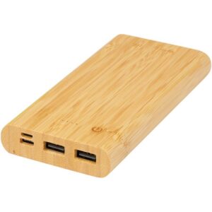 Batterie de secours Tulda de 10,000 mAh en bambou