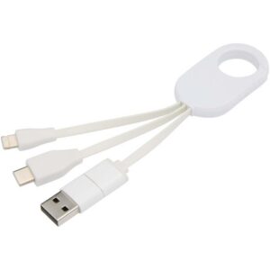 Câble de charge 4 en 1 Troop en plastique recyclé