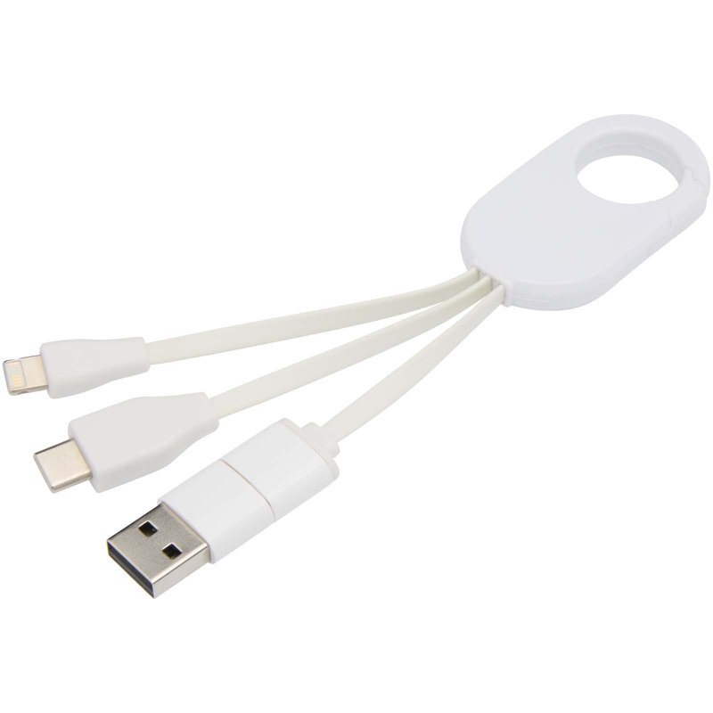 Câble de charge 4 en 1 Troop en plastique recyclé