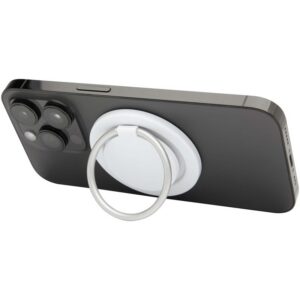 Support de téléphone Albali magnétique en plastique recyclé avec anneau de support